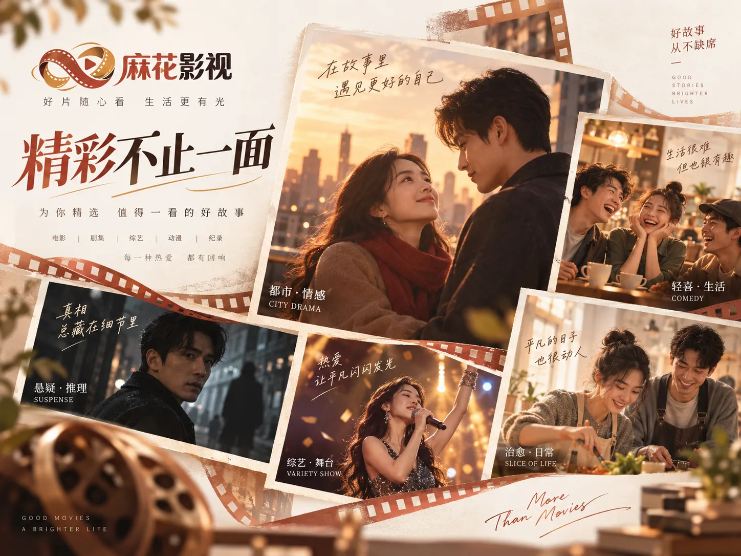电视剧叙事相关的影视画面